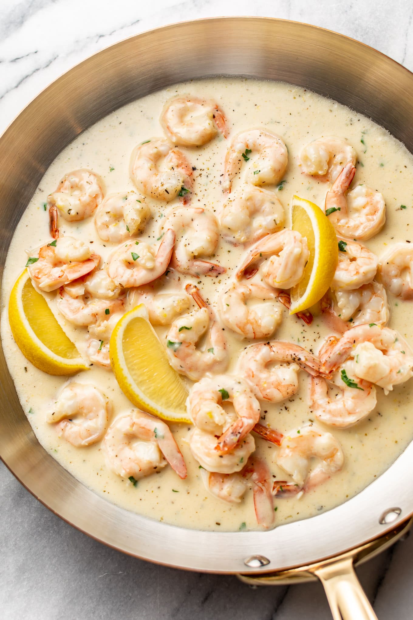 Creamy Garlic Shrimp Recipe