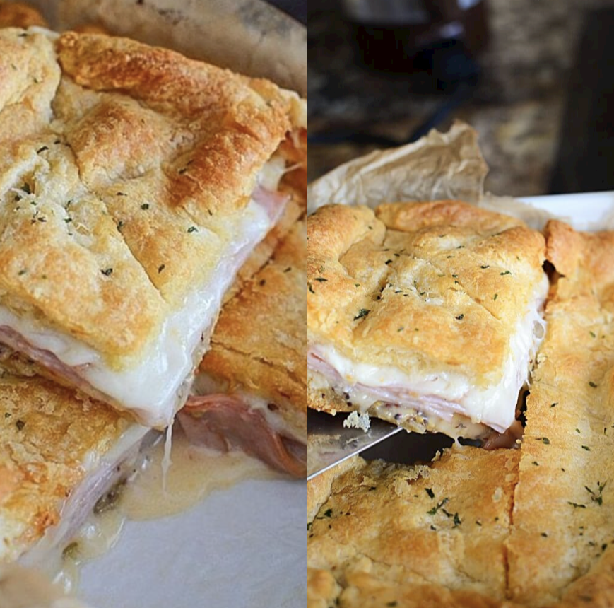 Easy Hot Ham and Cheese Sandwiches