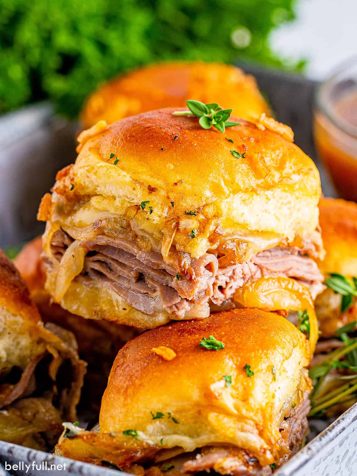 Ultimate Comfort Food: French Dip Sliders