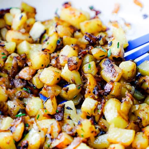 Recipe for Southern Fried Potatoes with Onions