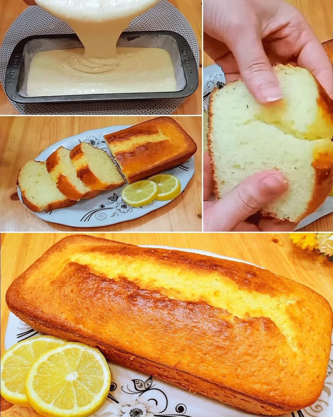 Lemon Pound Cake Recipe