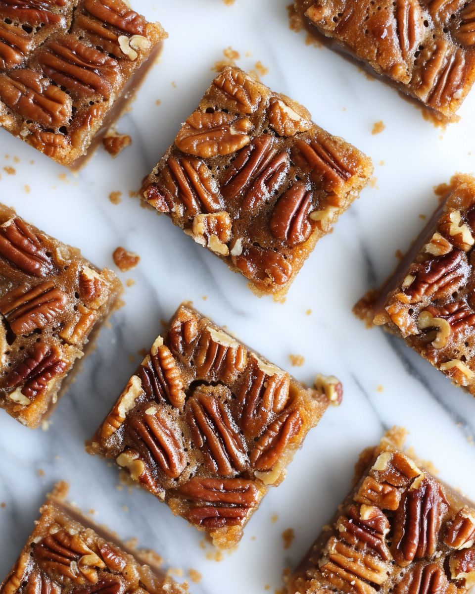 Lazy Pecan Pie Bars