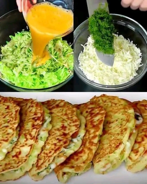 Zucchini Crêpes