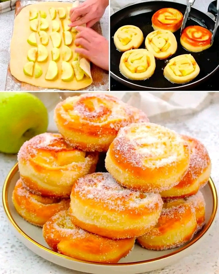 Sweet Fried Orange Rolls