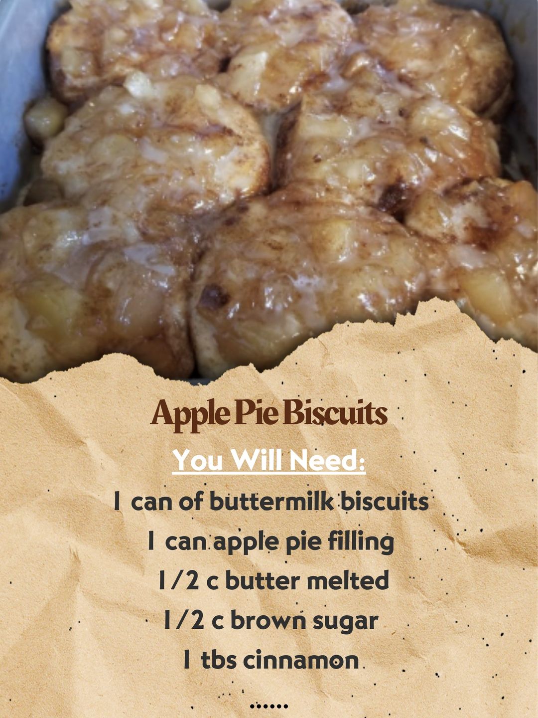 Apple Pie Biscuits Recipe