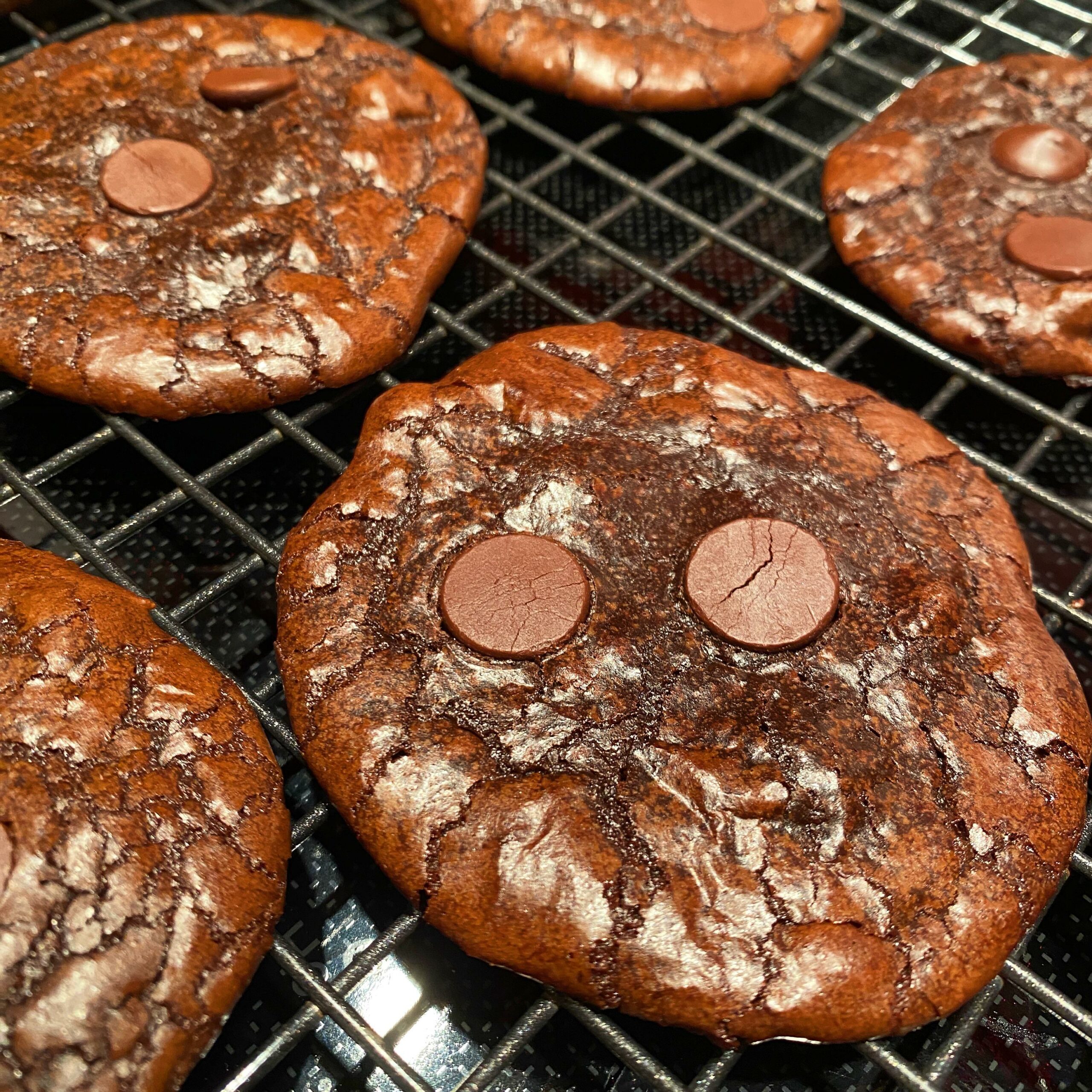 Salted Brownie Cookies