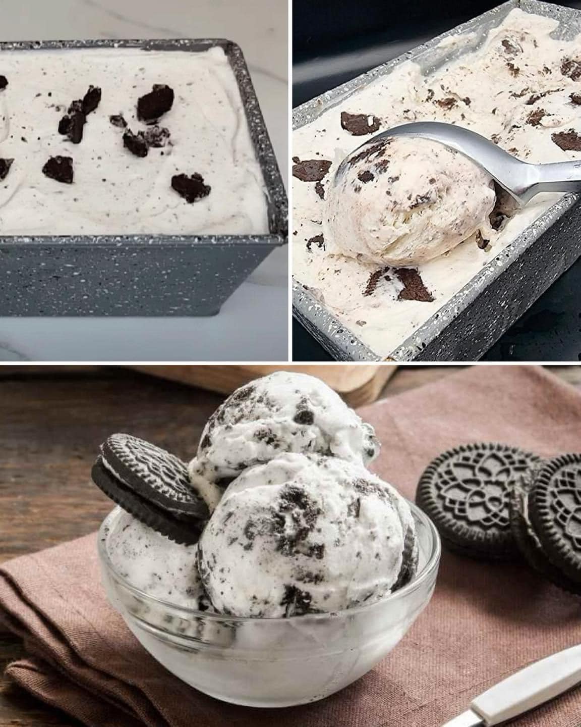 Homemade Oreo Ice Cream Recipe