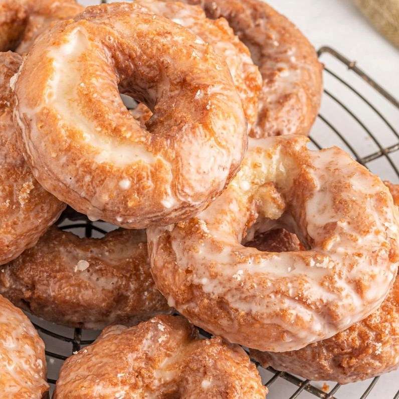 Delicious Old Fashioned Glazed Donuts