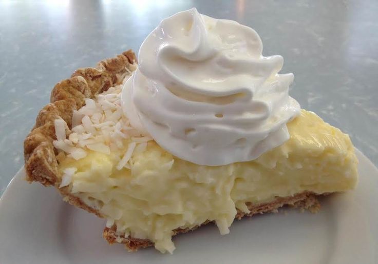 Great Grandma’s Coconut Cream Pie