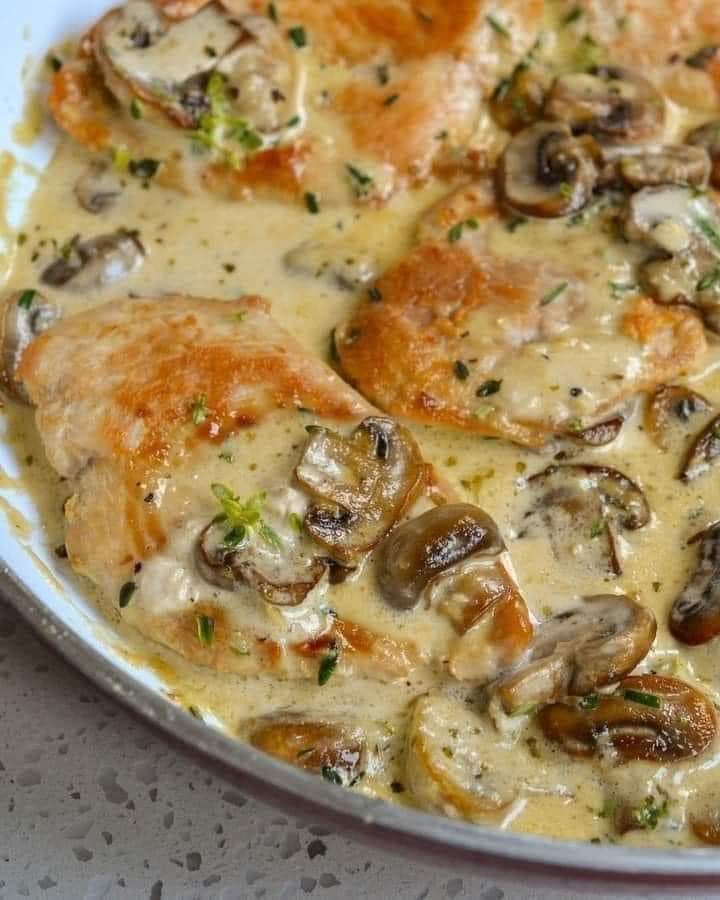 Easy Chicken and Mushroom Delight