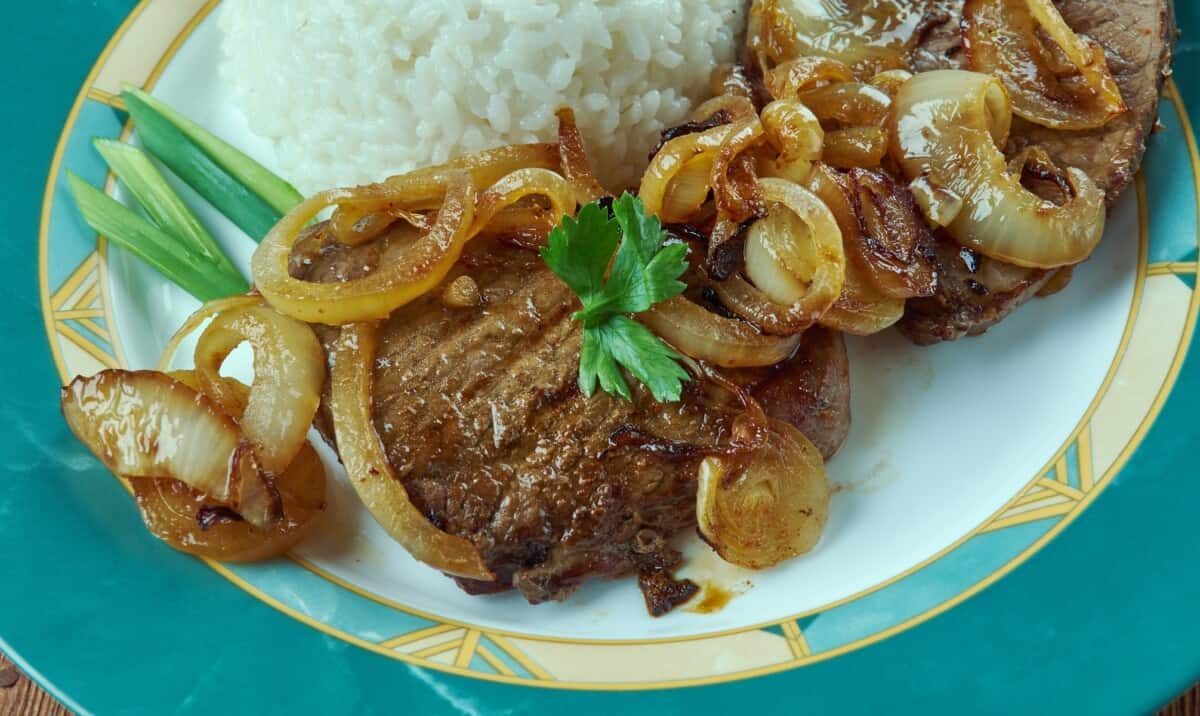 Recipe for Beef and Onion Steak