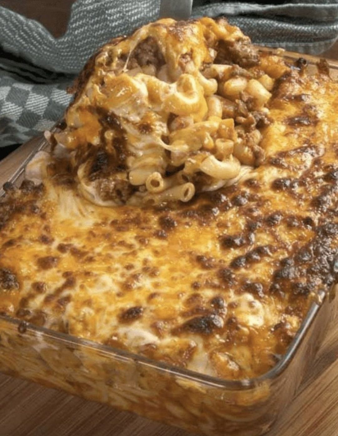 Mac & Cheese Taco Bake