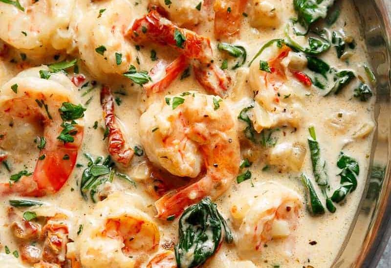 Creamy Tuscan Shrimp: A Simple Recipe