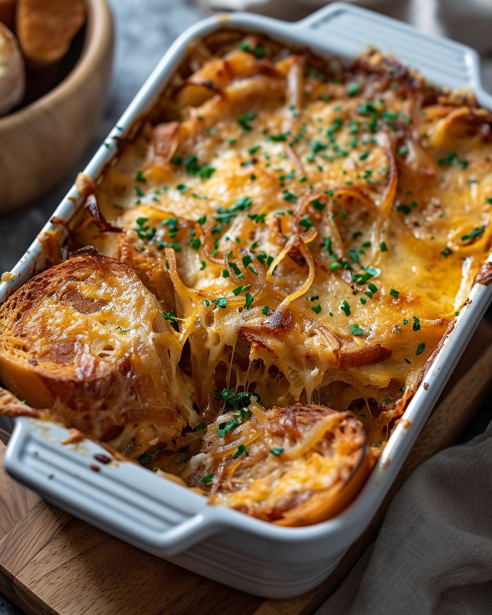 French Onion Soup Casserole Recipe