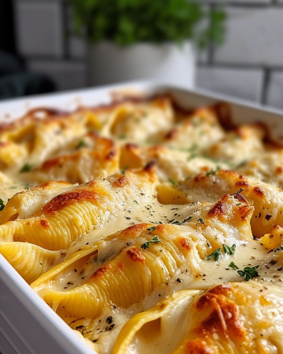 Chicken-Stuffed Pasta Shells