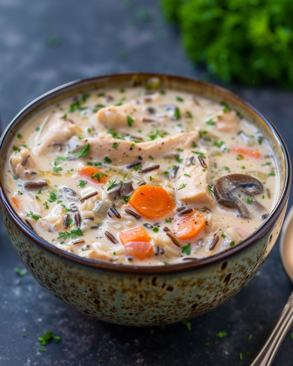 Chicken and Wild Rice Soup Recipe