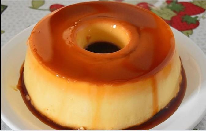 Recipe for Flan Napolitano in the Airfryer