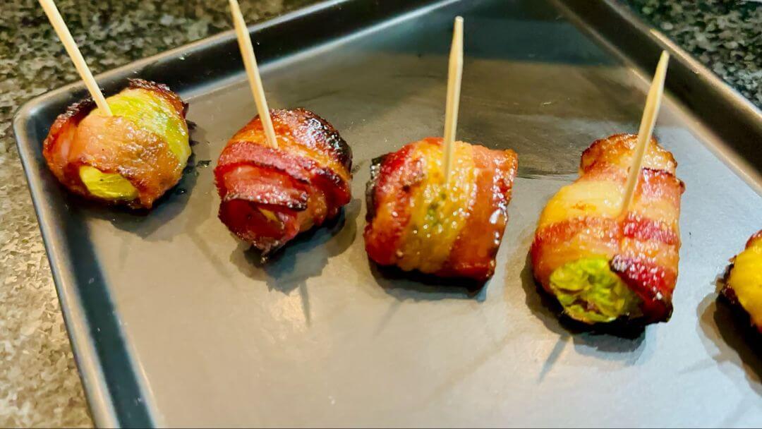 Bacon Wrapped Brussels Sprouts