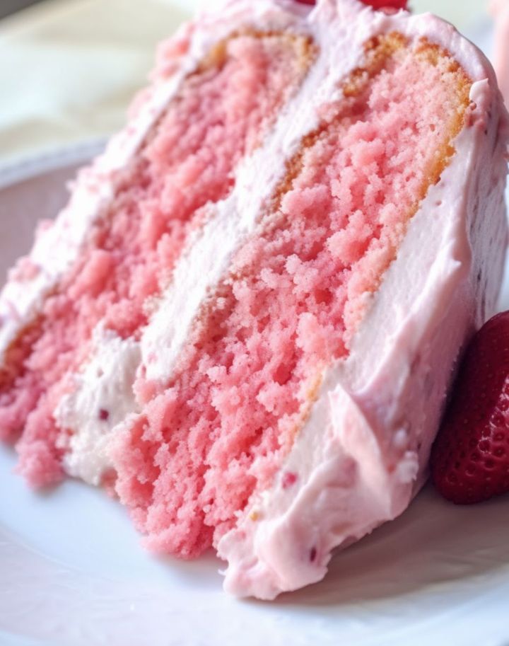 Strawberry Bliss Cake: A Sweet Delight