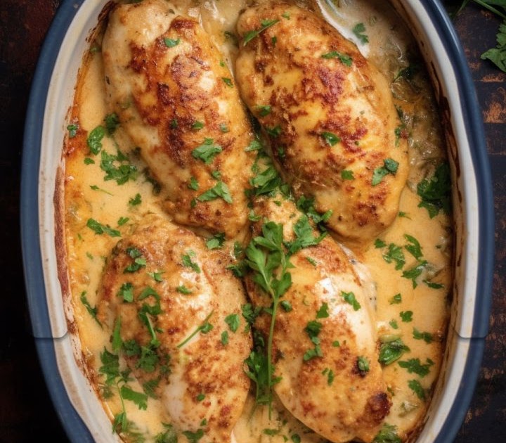 Baked Caesar Chicken