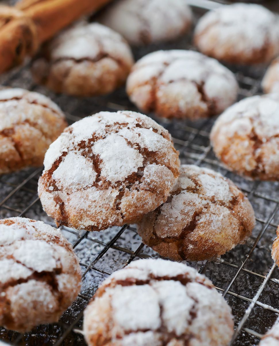 Cinnamon Crinkle Cookies