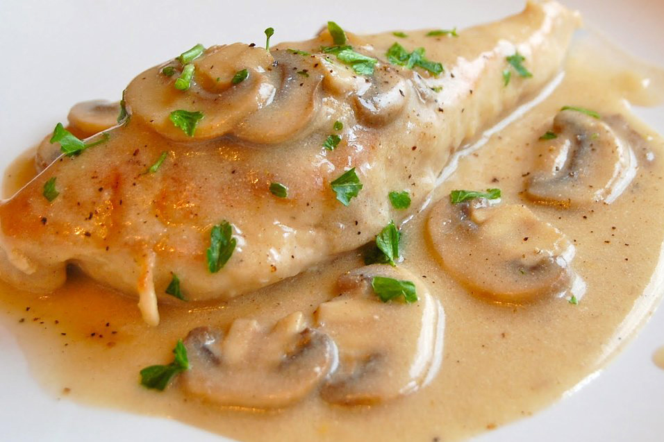 Recipe for Chicken with Mushrooms