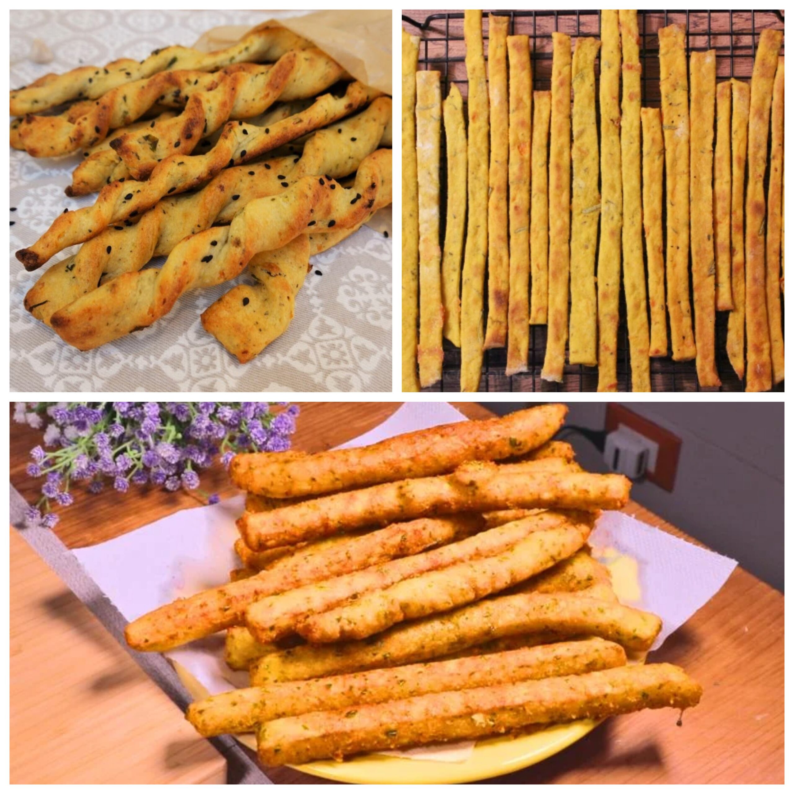 Delightful Potato Breadsticks